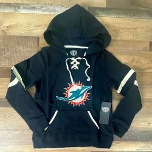 Miami Dolphins Hoodie NFL Lace Up